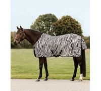 Waldhausen Coperta Antimosche con Sottopancia Incrociati, Zebra - 115 cm