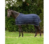 Waldhausen Coperta Antimosche ECONOMIC con Cinghie Incrociate, Blu Notte - 125 cm