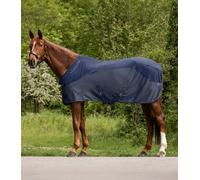 Waldhausen Coperta Antimosche in Pile Comfort, Blu Notte - 145 cm
