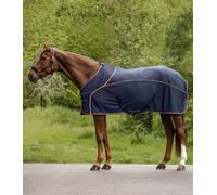 Waldhausen Coperta Estiva Antimosche Cooler, Blu Notte/Arancione - 145 cm