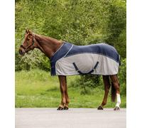 Waldhausen Coperta Estiva Antimosche Cooler, Blu Notte/Grigio - 155 cm