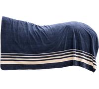 Waldhausen Coperta in Pile Sölden - Blu notte