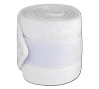 Waldhausen Fleecebandage Mini Shetty, 4 Set - bianco, Lunghezza 100 cm