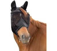 Waldhausen Maschera Antimosche Premium 3 in 1, Nero - Cob