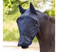 Waldhausen Maschera Antimosche Premium Space con Protezione per Orecchie e Naso, Nero - Full