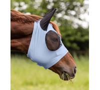 Waldhausen Maschera Antimosche Puck, Blu Pastello - Cob