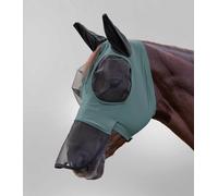 Waldhausen Maschera Antimosche Puck con Protezione per il Naso, Verde Pino - Full +