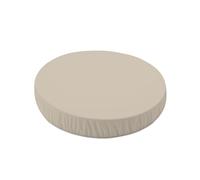 Waldin Lenzuolo con Angoli Piccolo, Lettino Ovale 7 in 1, Jersey Cotone, Beige Scuro