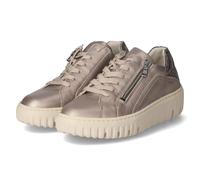 Waldläufer 941005-203/213 - Scarpe basse ortopediche con lacci, in pelle liscia, colore: argento/platino, Argento Platino, 39.5 EU