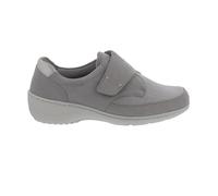 Waldläufer Kya Scarpa Bassa, Cuoio Nubuck Con Elasticizzato, Pietra Argento, K 6