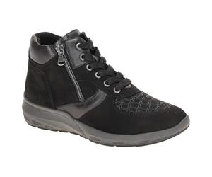 Waldläufer M Scarpe da donna 831M80 600 001, Nero , 41.5 EU