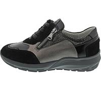 Waldläufer M-Tonia - Lacci sportivi, colore: Nero, ardesia nera, 37.5 EU X-Larga