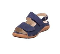 Waldläufer Sandali da donna blu, Blu, 41.5 EU 3X-Larga