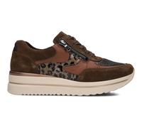 Waldläufer, ,Shoes ,Donna ,Marrone ,43 EU Sneakers Basse da Donna in Camoscio Marrone