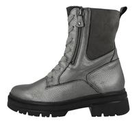 Waldläufer Stivali stringati da donna H-Amara argento 41,5, Asphalt Carbon 930901 200 338, 40 EU Larga