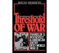Waldo Heinrichs Threshold of War (Tascabile)
