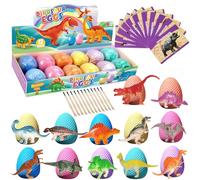 Waldspring 12 Uovo Dinosauro, Kit di Scavo Dinosauri Giocattoli per Bambini, Gioco Dinosauri, Set di Scavi, Regali di Archeologia, per Ragazzi e Ragazze