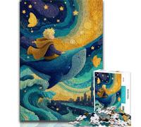 Wale am Nachthimmel, Puzzle 1000 Teile für Erwachsene und Jugendliche, anspruchsvolles Spiel, Geschenke für die ganze Familie, 38x26cm