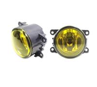 WALEQW Lampada fendinebbia per auto 2 Pezzi Per Ford Per Fiesta Per Freestyle Per Ranger Per Mustang Coppia Gruppi Ottici Laterali Lampadine Alogene H11 Da 55 W Fendinebbia(Selective Yellow)