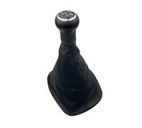 WALEQW Testa Leva Cambio Cuffia Leva Cambio 5/6 Marce Protezione Antipolvere Per Per Passat B5 1998-2004(6-Speed-Black A)
