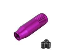 WALEQW Testa Leva Cambio Pomello Del Cambio Da 8,5 Cm Con Leva Manuale Universale In Alluminio Per Interni Auto Accessori Ricambio(Viola)