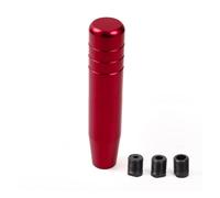 WALEQW Testa Leva Cambio Pomello Del Cambio Universale In Alluminio Da 180 Mm Prolungato 18 Cm Per Manuale Per Toyota(Rosso)