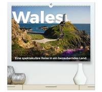Wales - Eine spektakuläre Reise in ein bezauberndes Land. (hochwertiger Premium Wandkalender 2026 DIN A2 quer), Kunstdruck in Hochglanz: Eine schöne Reise nach Wales.