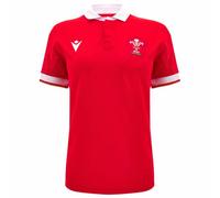 Wales WRU macron Rugby Donna Maglia per il gioco in casa 60004638 rosso 4XL