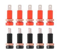 Walfront 10 Pz 4mm Spine A Connettori Banane Femmina Presa A Banana Estesa Bind Post Pannello Terminale Connettore Jack A Banana 24A