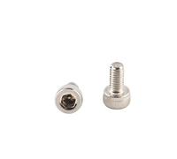 Walfront 100Pcs Set di Viti a Esagono Incassato, Set Viti Brugola Bulloni Viti Brugola in Acciaio Inox M3 x 6mm
