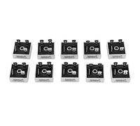 10pcs KBPC3510 35A 1000V Metal Case Raddrizzatore a ponte in silicone