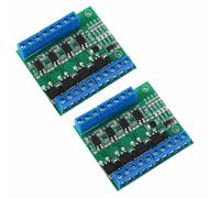 WALFRONT 2 Pezzi MOSFET Trigger Tube Modulo Modulo MOS a 4 Canali Isolamento Accoppiatore Ottico Regolazione del Driver Interruttore Elettronico Scheda di Controllo