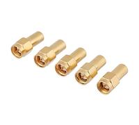 5 Pezzi SMA Maschio Coassiale Adattatore RF Connettore 50 Ohm 2W Connettore Maschio SMA Adattatore per Antenna