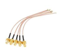Walfront 5PCS Connettore Cavo Coassiale Antenna SMA Femmina a U. FL/IPX/Ipex 50Ω 15cm