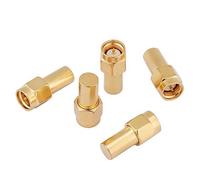 Walfront 5pcs Connettore maschio SMA Connettore adattatore coassiale RF Terminatore abbinato Terminazione Carico 50 Ohm