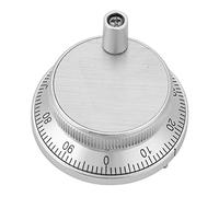 Walfront 5v 4 Pin Volantino Elettronico Eletronic, Encoder Manuale Rotativo a Impulsi di 60mm di Diametro per CNC