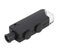 Walfront 60-100X LED Llluminato Microscopio Tascabile, Mini Microscopio Tascabile Lente d'Ingrandimento Portatile per l'osservazione