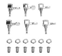 Walfront 6pcs 6r Tuning Guitar Tuning Pegs a Destra Knows Knows Tuning Keys Metal Tuning Keys Sostituzione per Chitarre Acustiche