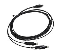 Walfront Adattatore a Audio Ottico Digitale Square Cavo a Quadrato Transmissione Cablata Stabile PVC+materiale TPE per la Console di Gioco per Home Theater