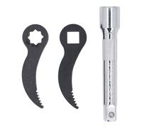 Walfront Adattatore per Chiave a Leva, Set di Strumenti per Testa Adattatore per Carichi Pesanti da 3 Pezzi con 1/2 Pollice, per Spazi Ristretti e attività di Smontaggio