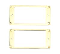 Walfront Anello Pickup per Chitarra Elettrica, Telaio in Lega di Alluminio con Viti di Montaggio per la Sostituzione della Chitarra Elettrica, Adatto Alla Maggior Parte dei Pickup per (GOLD)