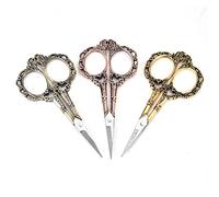 Walfront Antico Stile Vintage Forbici da Taglio Forbici da Ricamo Fiore Modello Cucito Tool Tailor la Casa Fai da Te Cucito Accessori