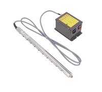 Walfront Asta di Eliminazione Rapida 'elettricità Statica, Barra d'Aria Ionizzante 5,6 KV con Aghi a Rilascio di Ioni Ad Alta densità per Pellicole, Fogli e Pezzi Larghi (300 mm)