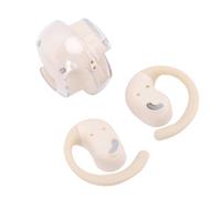 Walfront Auricolari di Traduzione Wireless Comoda Traduttore di VOCE 5.4 per Area di Viaggio Sports 2 X VOCE Traduttori Auricolari (Beige)