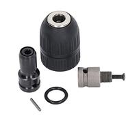 WALFRONT Avvitatore a Percussione Senza Chiave Autoserrante, ABS e Acciaio Ad Alto Tenore di Carbonio, Connessione Precisa, Ampio Campo di Serraggio, Connessione Elettrica per Uso Elettrico e Manuale