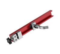 Walfront Binario di Guida per Circolare, Guida Base Regolabile per Macchina da Taglio in Lega di Alluminio Ad Alta Resistenza con Doppio di Bloccaggio e Posizionamento a Chiave Singola