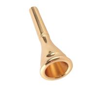 Walfront Bocchino per Corno Ottone Coppa Profonda Mini Bocchino Dorato 2,5 X 6,5 X 0,7 Cm Tono Chiaro Vestibilità per Musicisti Principianti e Professionisti Durante le Prove Sul Palco dei Concerti