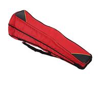 Walfront Borsa di Trombone Morbida Imbottita Impermeabile Design Squisito Alla Moda Comoda Opzioni di Trasporto Ottimali Ideali per Musicisti e Studenti Neri (rosso)