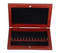 Walfront Case di Canne di Oboe, Materiale in Sequoia, Design Compatto, Supporto per le Canne del, Ideale per Musicisti Professionisti e Giocatori di Oboe (CA08)