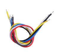 Walfront Cavi per Circuiti per Chitarra Elettrica, Kit di Cablaggio per Basso in Metallo Plastico 10 Pezzi 5 Colori 9 Cm 19 Cm per Riparazioni, Sostituzioni e Aggiornamenti del Circuito Interno da